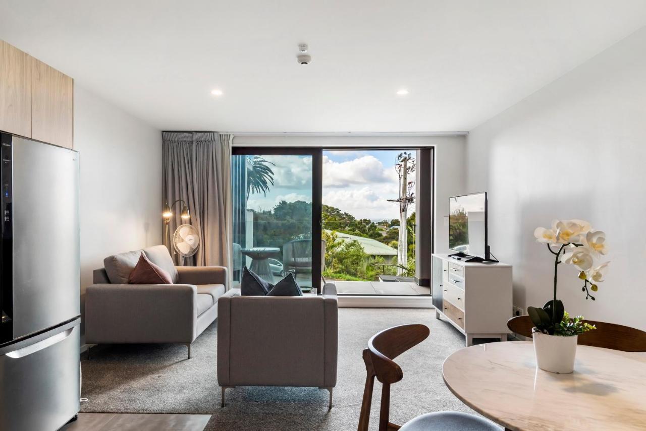 伯肯黑德fernz汽车旅馆和公寓 奥克兰 外观 照片 A staged apartment at The Standard