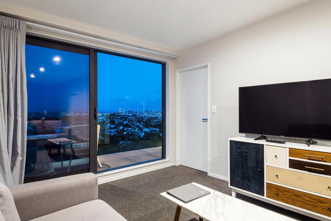 伯肯黑德fernz汽车旅馆和公寓 奥克兰 外观 照片 Living room