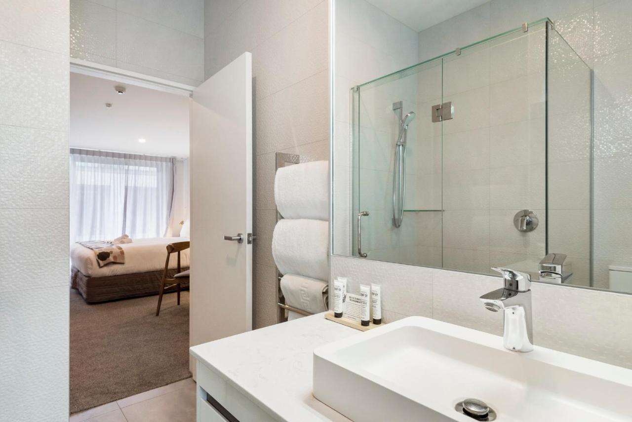 伯肯黑德fernz汽车旅馆和公寓 奥克兰 外观 照片 Bathroom
