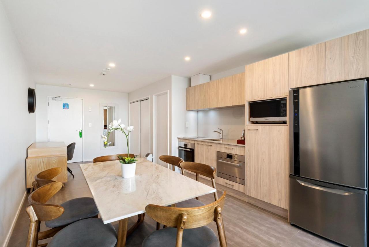 伯肯黑德fernz汽车旅馆和公寓 奥克兰 外观 照片 A typical apartment kitchen