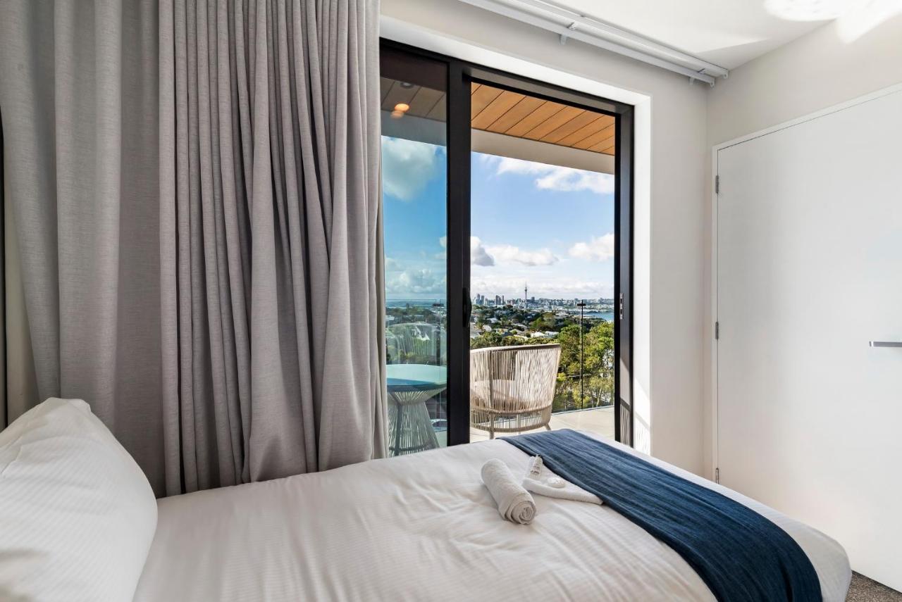 伯肯黑德fernz汽车旅馆和公寓 奥克兰 外观 照片 A bedroom at the hotel